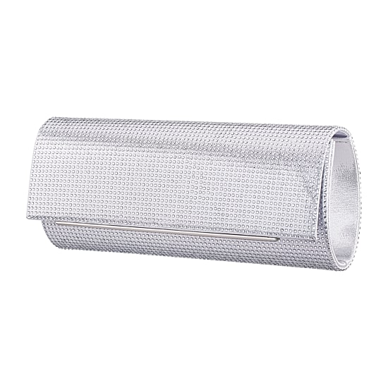 N By Nina All Over Crystal Flap Clutch