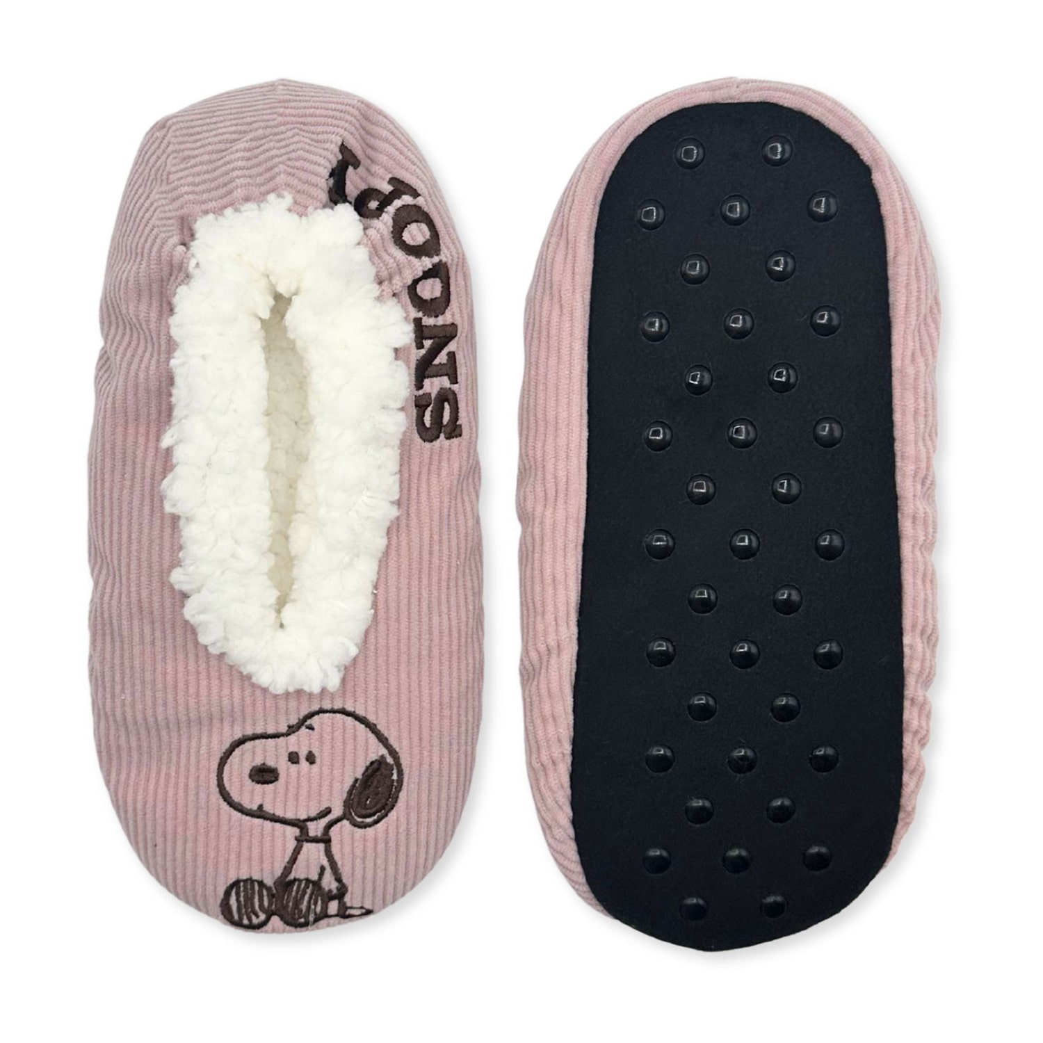 Womens Multi-Pack 1 Pair Peanuts Slipper Socks