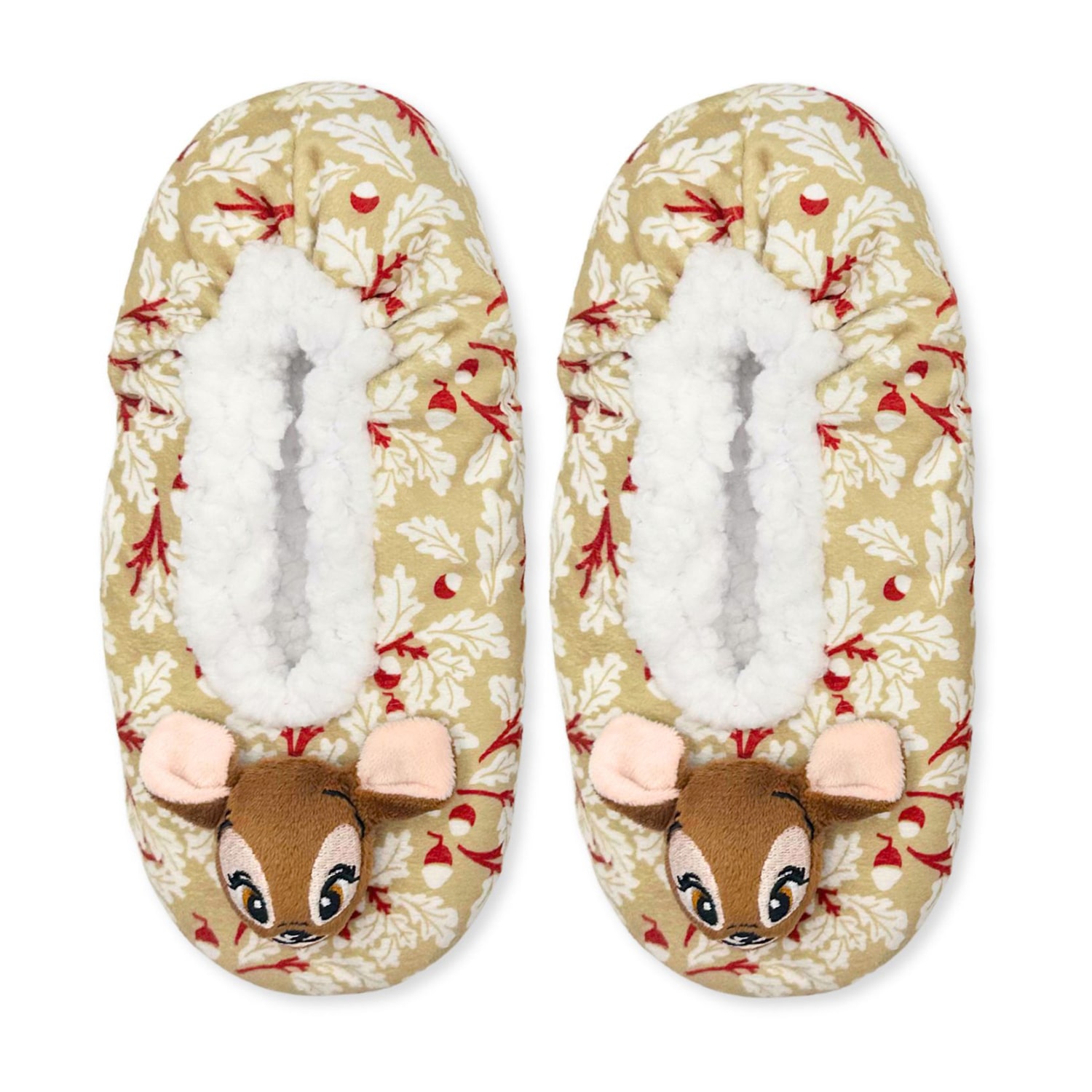 Womens Multi-Pack 1 Pair Bambi Slipper Socks