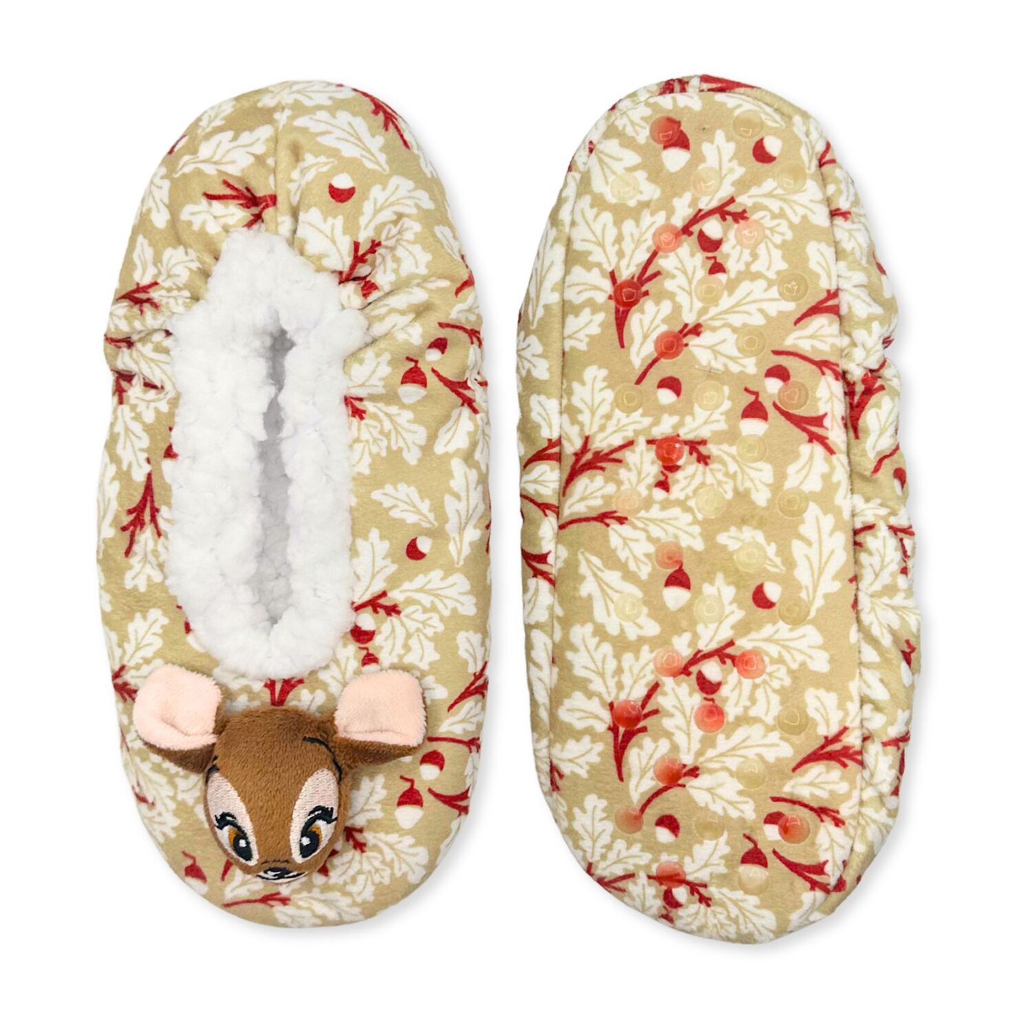 Womens Multi-Pack 1 Pair Bambi Slipper Socks