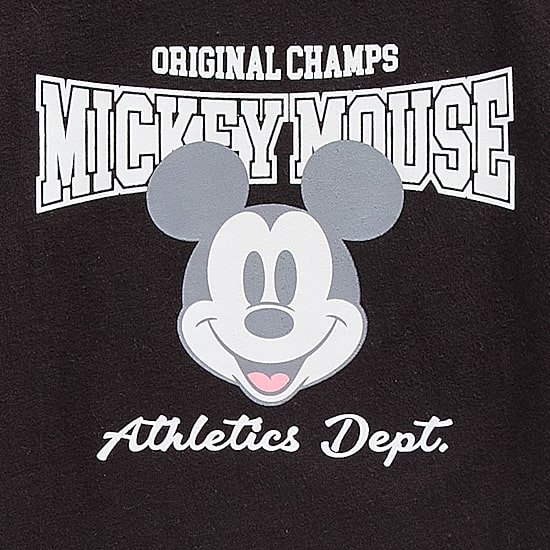 Disney Collection Boys Crew Neck Short Sleeve Regular Fit Mickey Mouse Graphic T-Shirt
