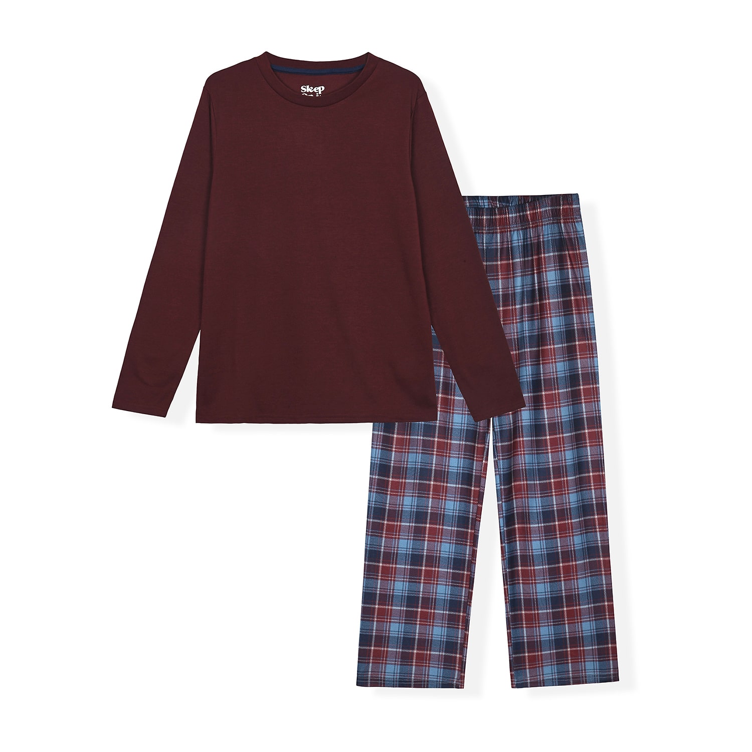 Sleep On It Little & Big Kid Boys Crew Neck Long Sleeve 2-pc. Pajama Set