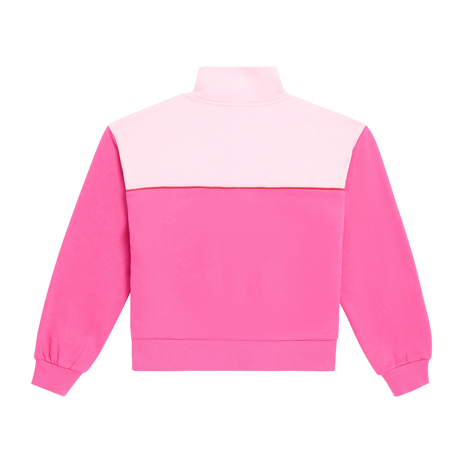 Champion Big Kid Girls Crew Neck Long Sleeve Fleece Active Quarter-Zip Pullover