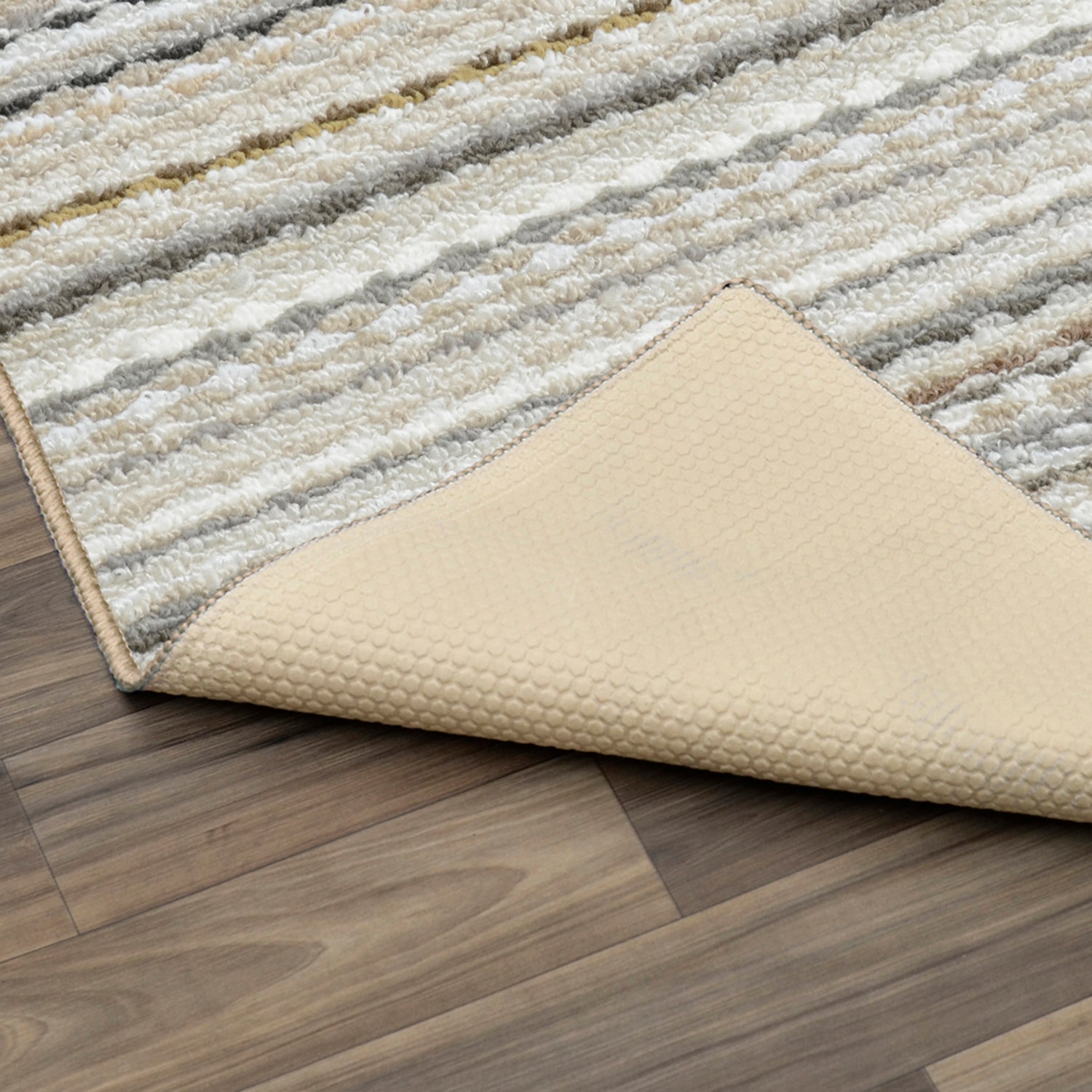Garland Carnival Earth Tone Tufted Stain Resistant Indoor Rectangular Runner