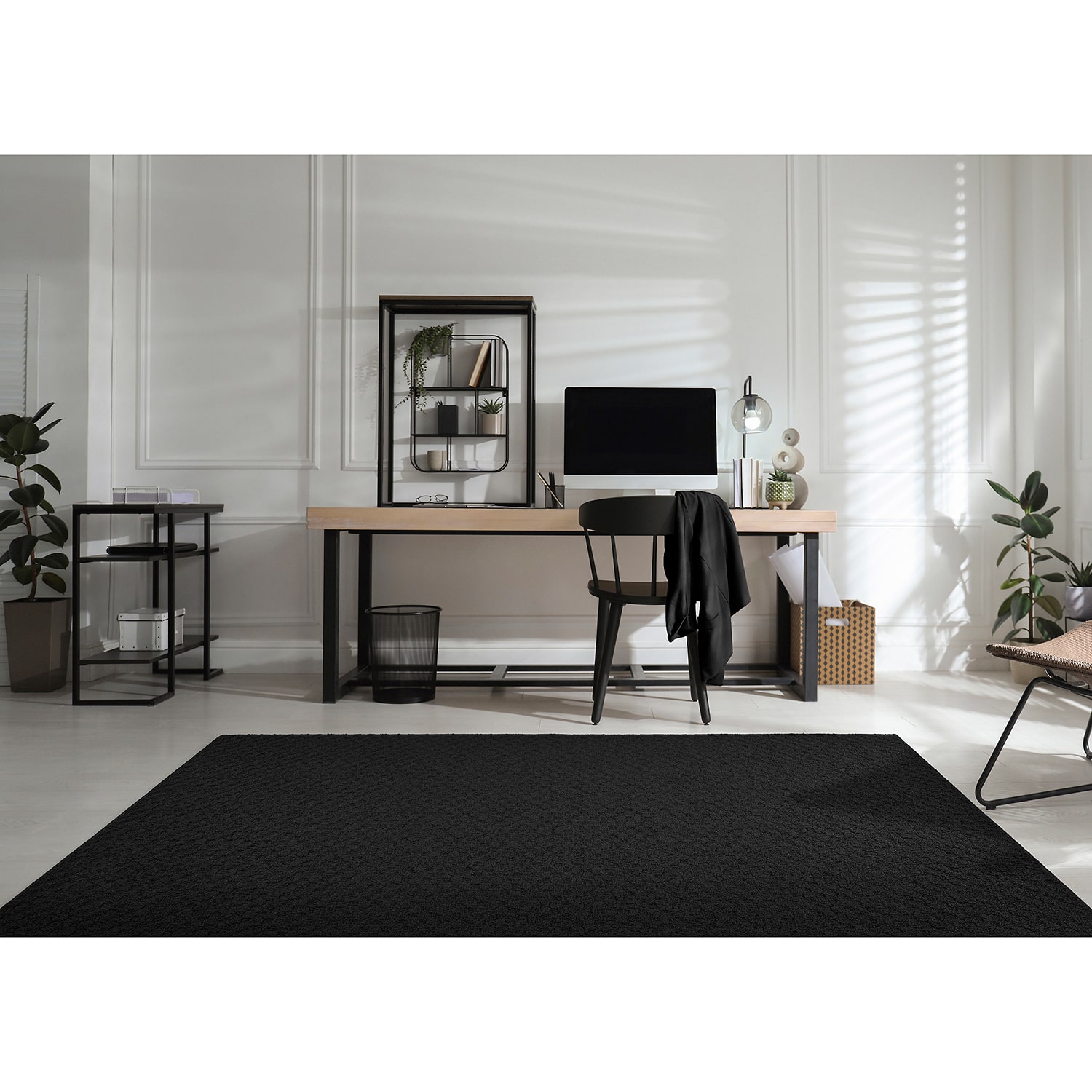 Garland Town Square Tufted Stain Resistant Indoor Square Area Rug