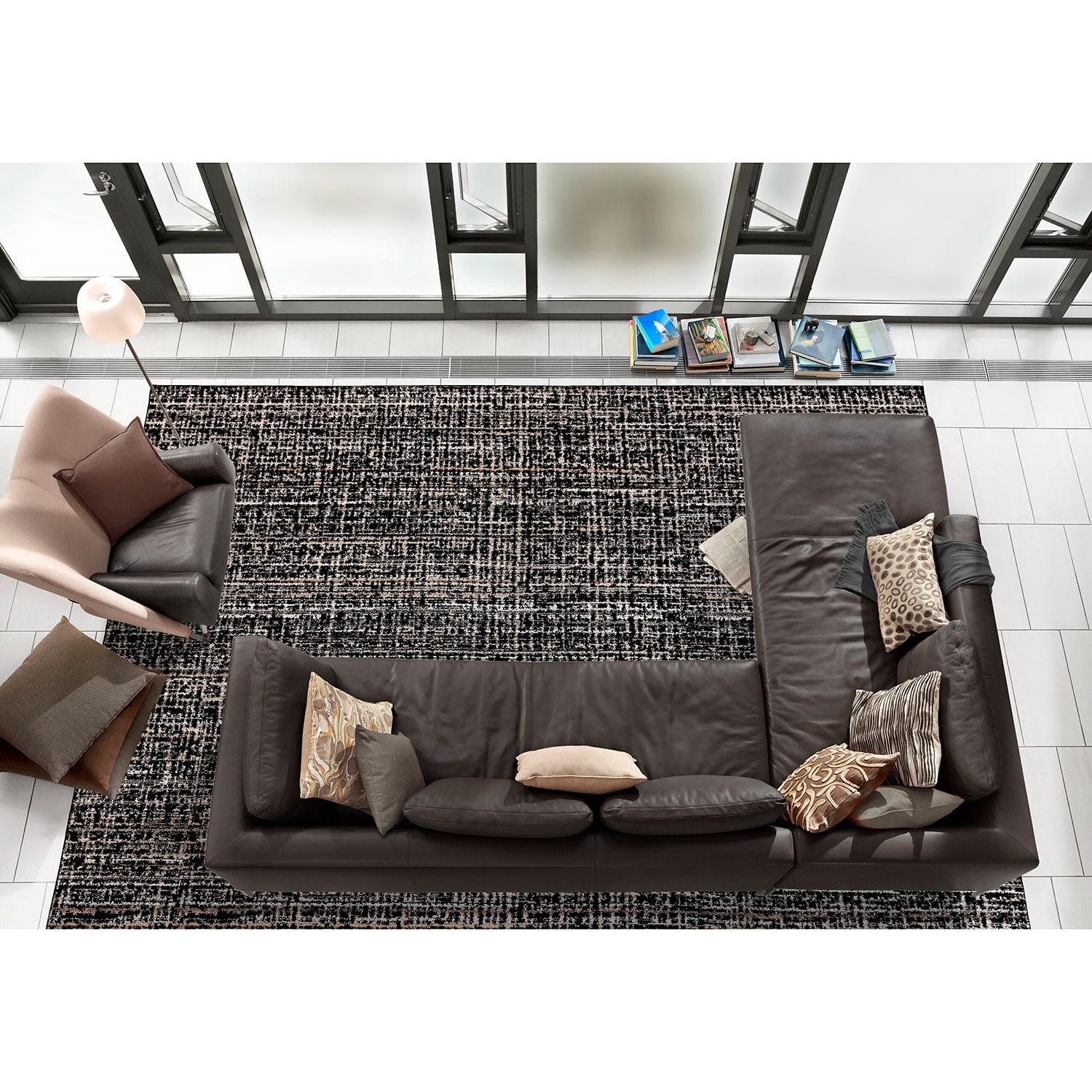 Garland Rumba Tufted Stain Resistant Indoor Square Area Rug