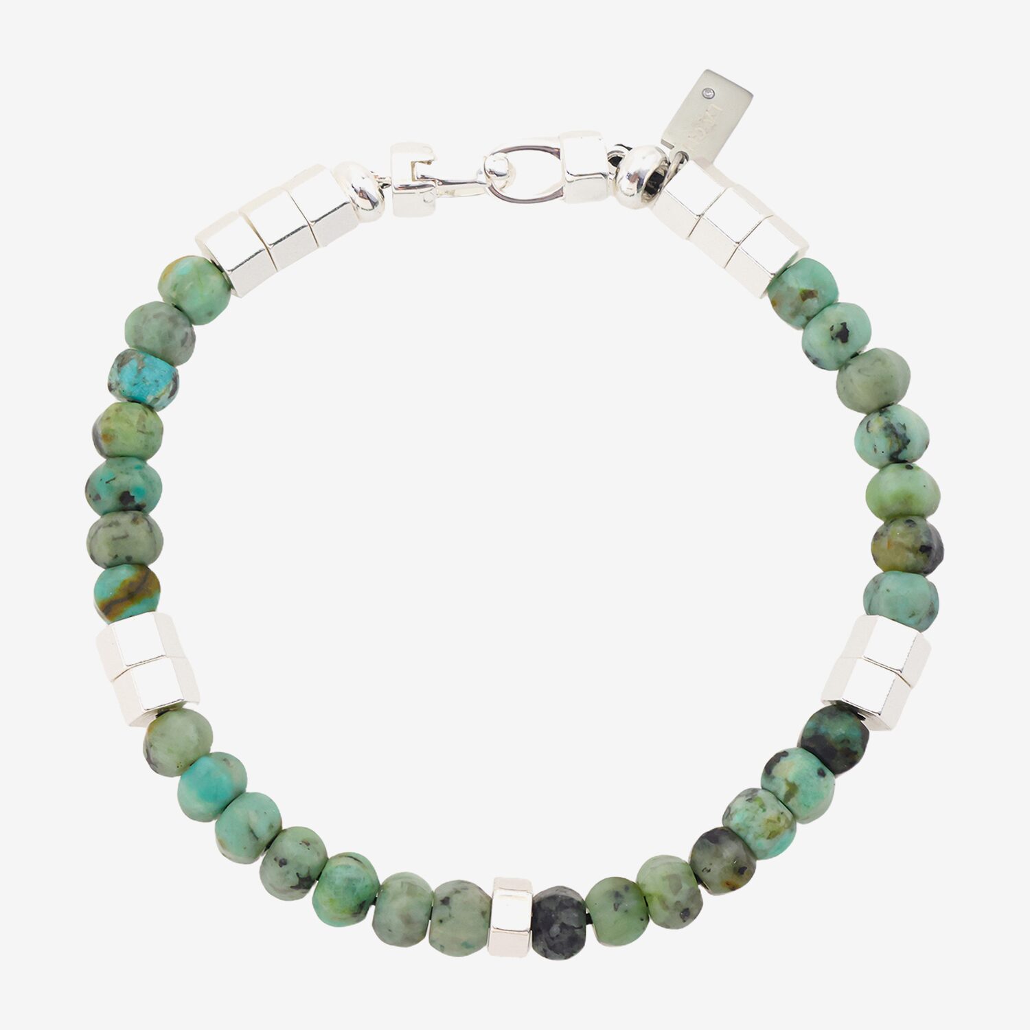 J.P. Army Mens Beaded Bracelet