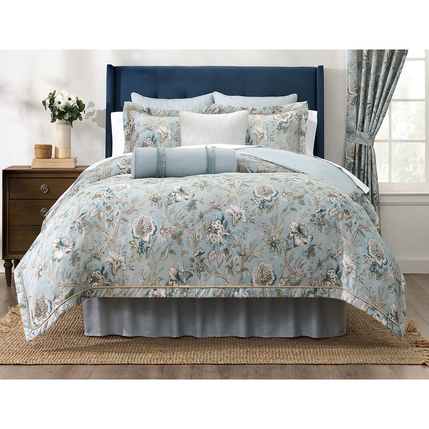 Rose Tree Josephine Oblong Throw Pillow
