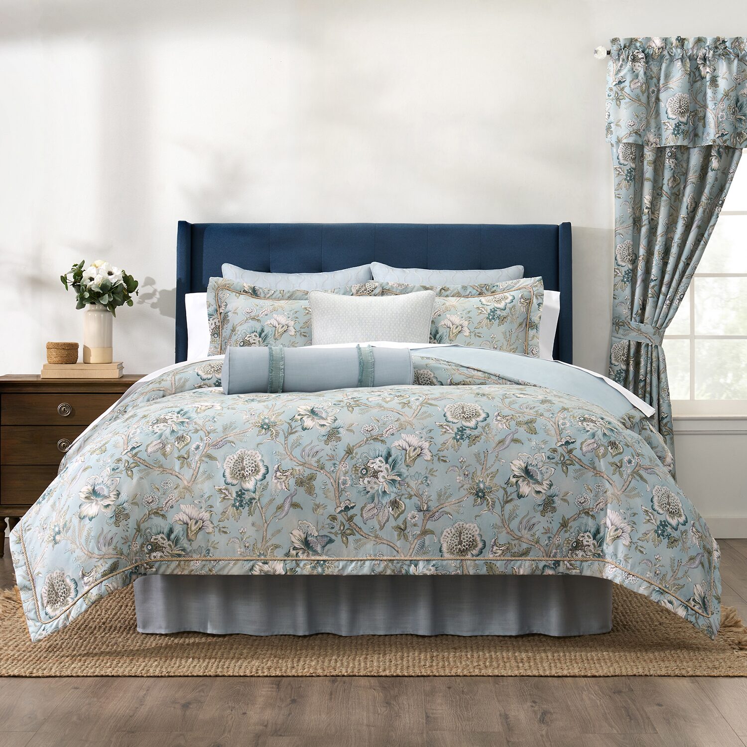 Rose Tree Josephine Oblong Throw Pillow