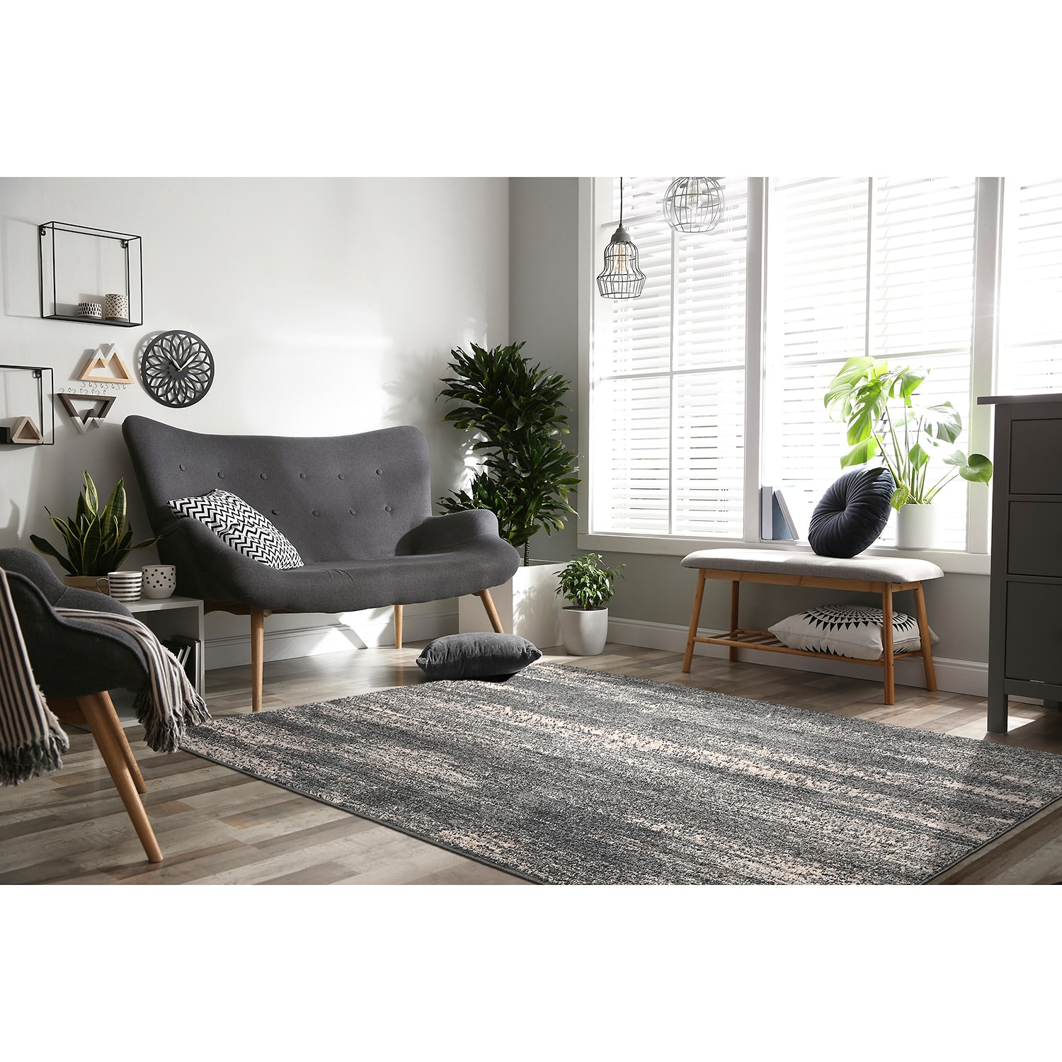 Garland Rug Jasper Abstract Indoor Rectangular Area Rug