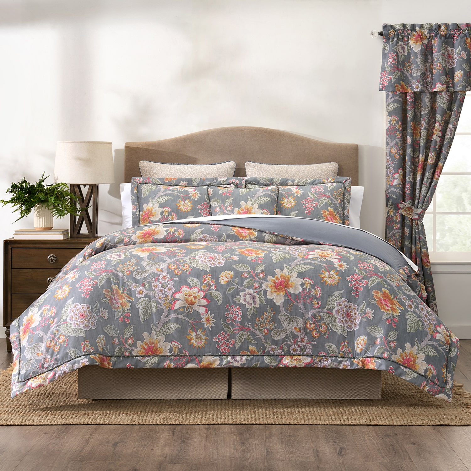Rose Tree Mia Square Throw Pillow