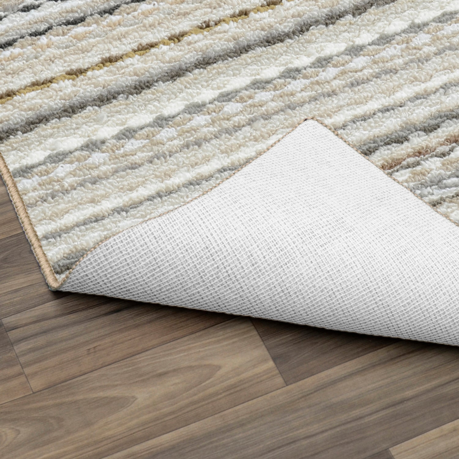 Garland Carnival Earth Tone Tufted Stain Resistant Indoor Rectangular Area Rug
