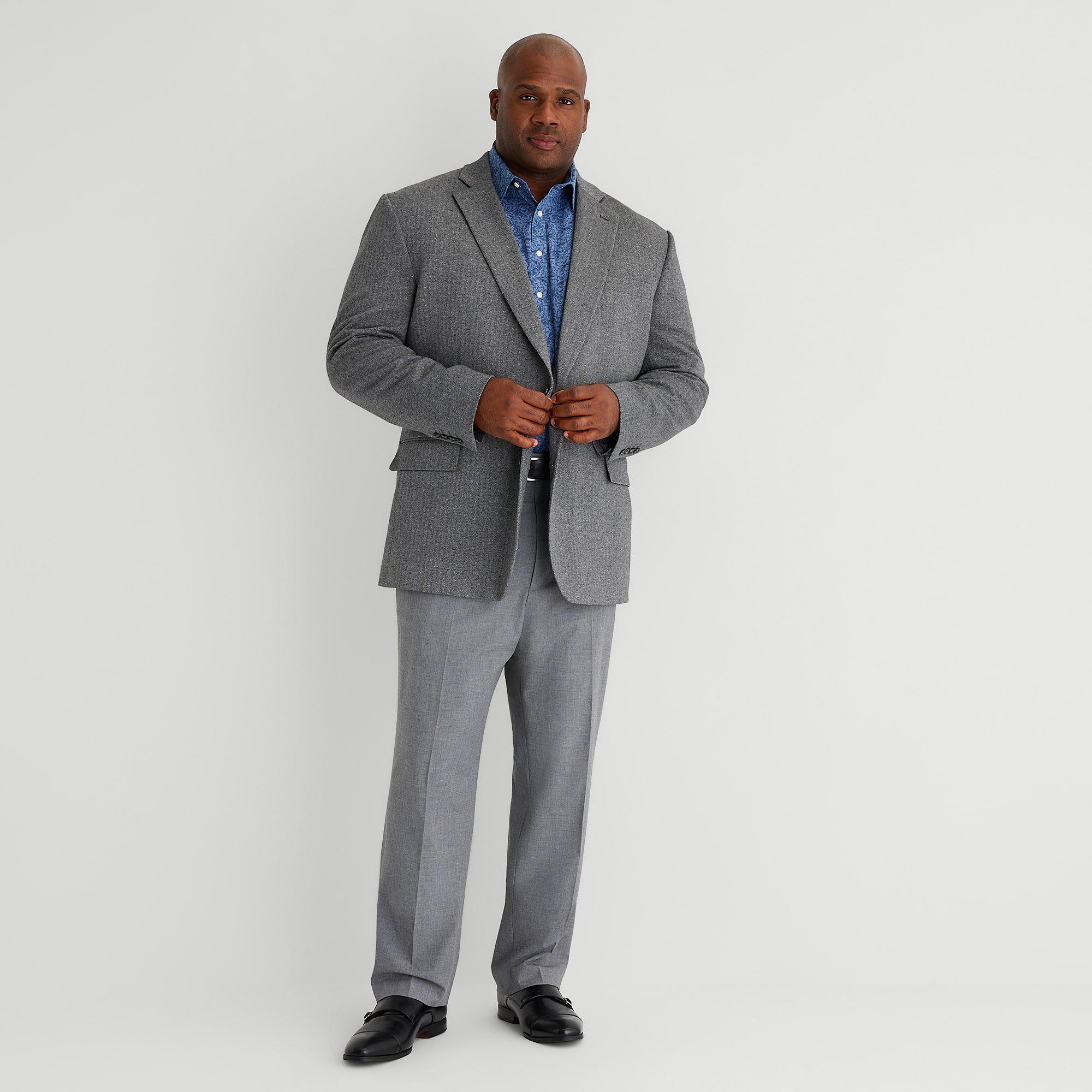 Stafford Mens Big and Tall Classic Fit Sport Coat