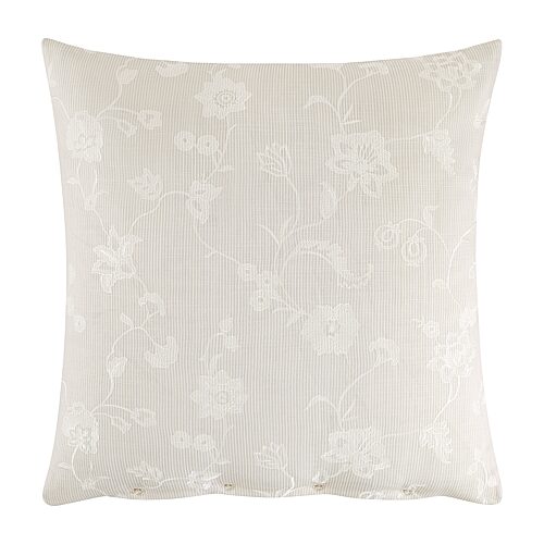 Rose Tree Eden Reversible Euro Sham In Beige