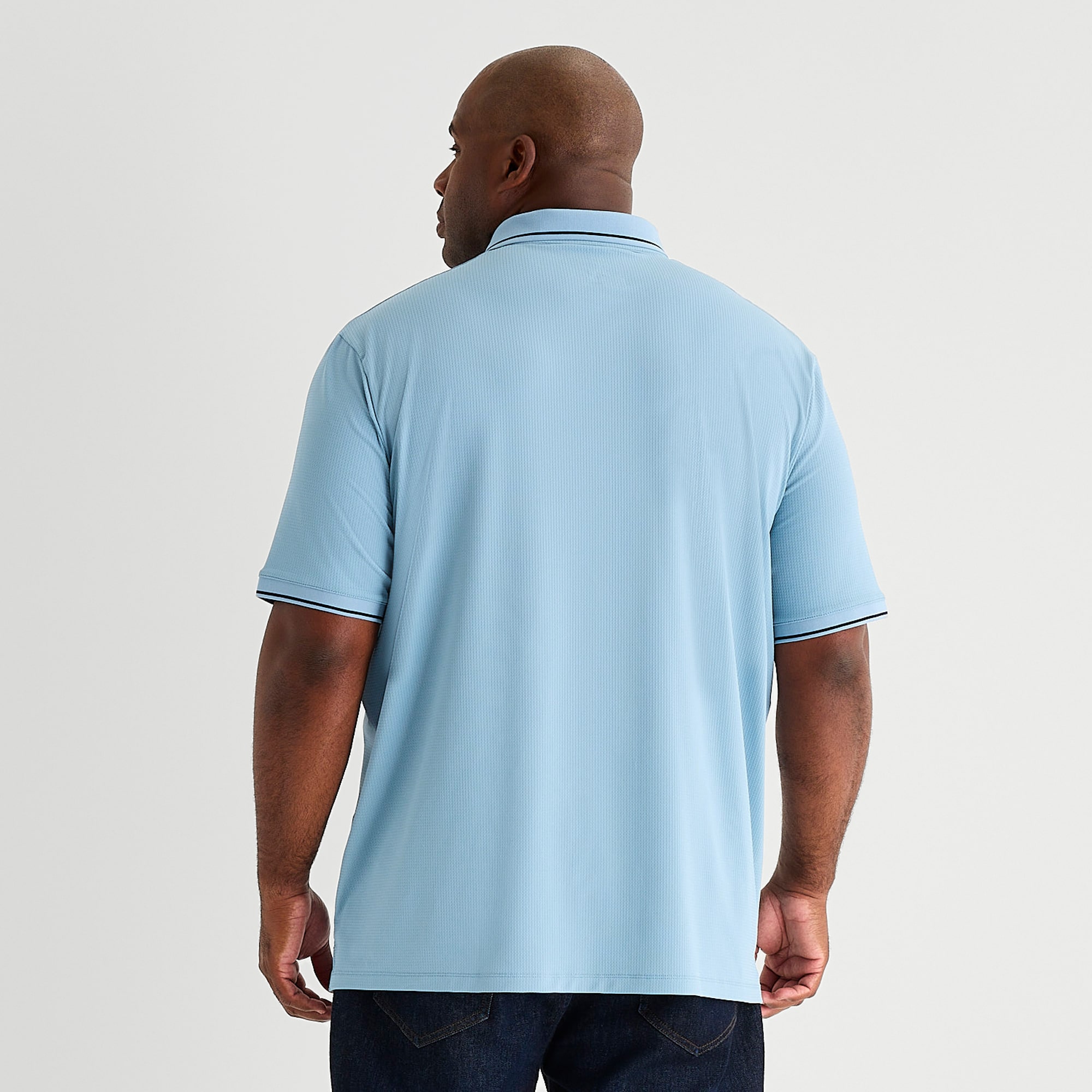 Shaquille O'Neal XLG™ Big and Tall Mens Short Sleeve Polo Shirt