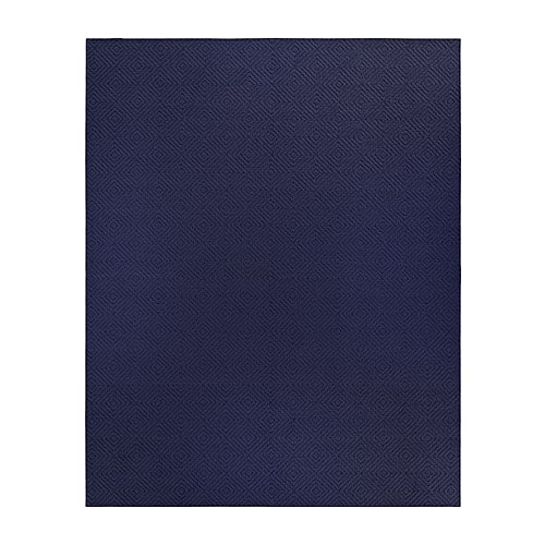 Garland Rug Garland Jasmine Tufted Stain Resistant Indoor Rectangular Area Rug In Blue