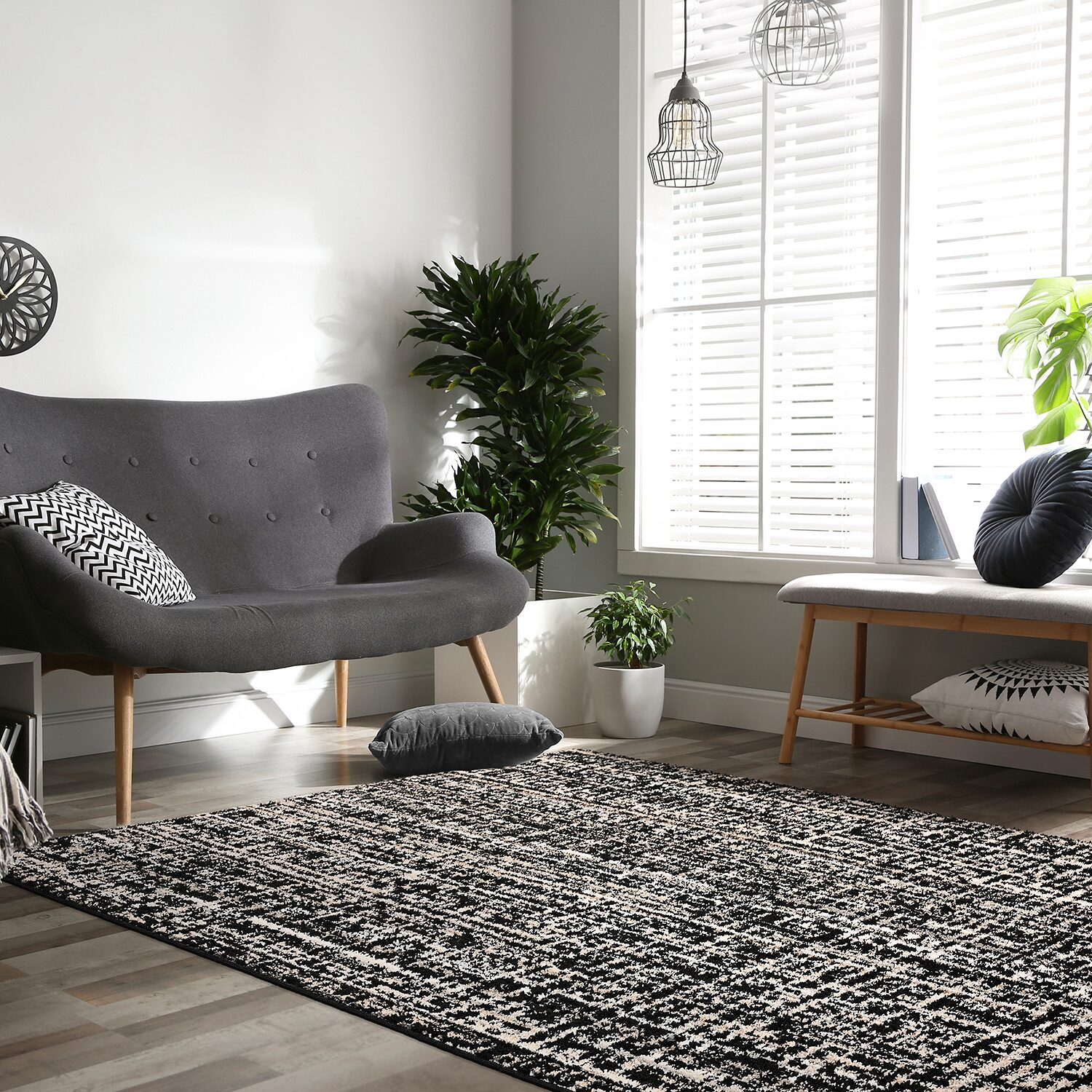 Garland Rumba Tufted Stain Resistant Indoor Rectangular Area Rug