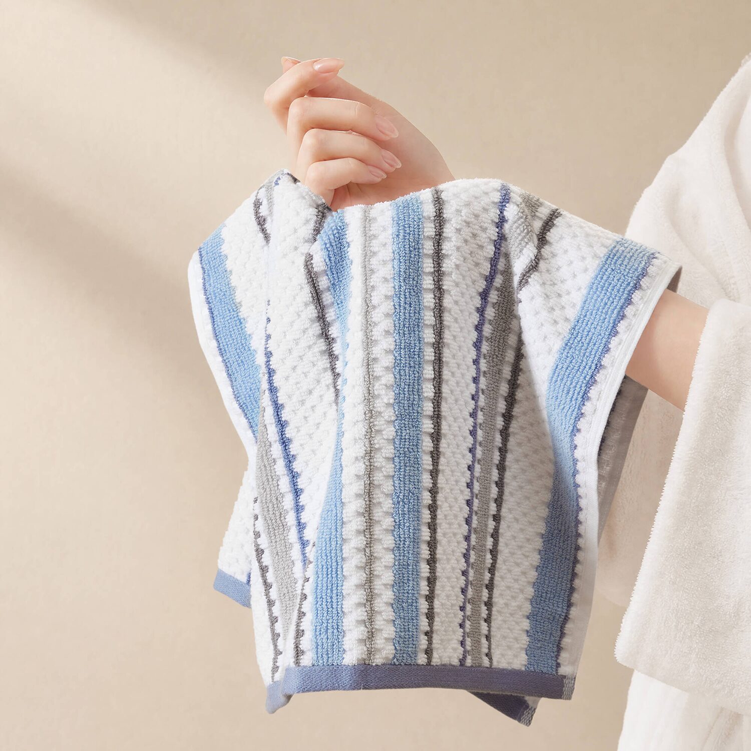 Madison Park Sutton Stripe 6-pc. Bath Towel Set
