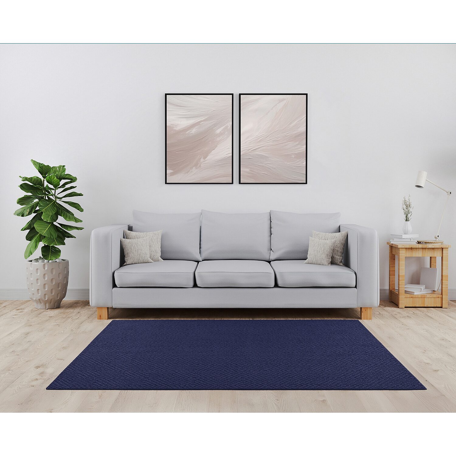 Garland Jasmine Tufted Stain Resistant Indoor Rectangular Area Rug