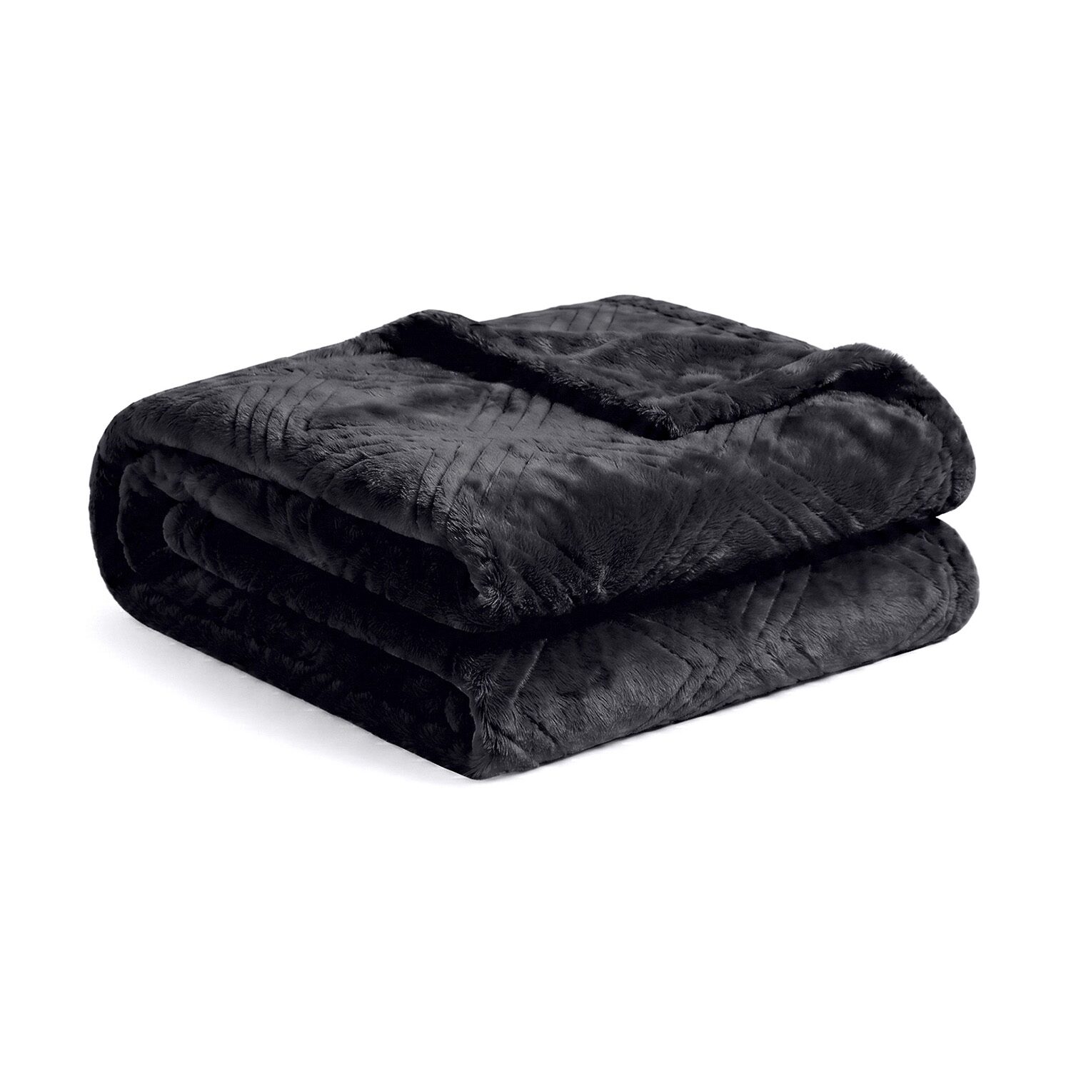 SUPERIOR® Alaska Quilted Diamond Embossed Breathable Polyester Fleece Lightweight Blanket