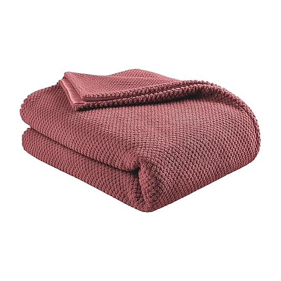 SUPERIOR® Victoria Luxury Fleece Double-Layered Mink-Textured Heavyweight Blanket