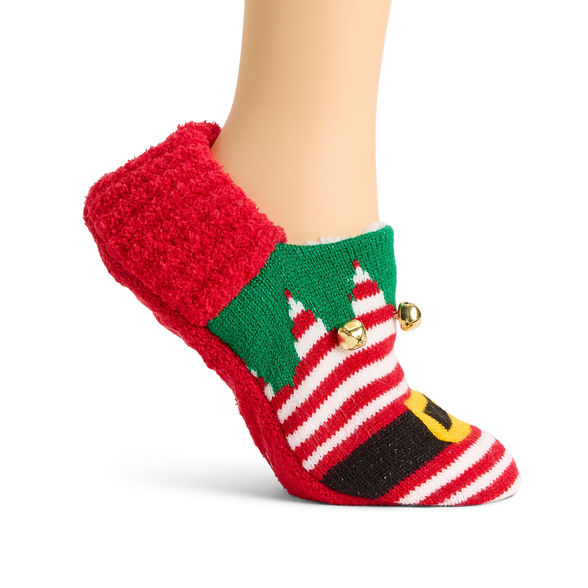 Mixit Holiday Socks Womens 1 Pair Slipper Socks