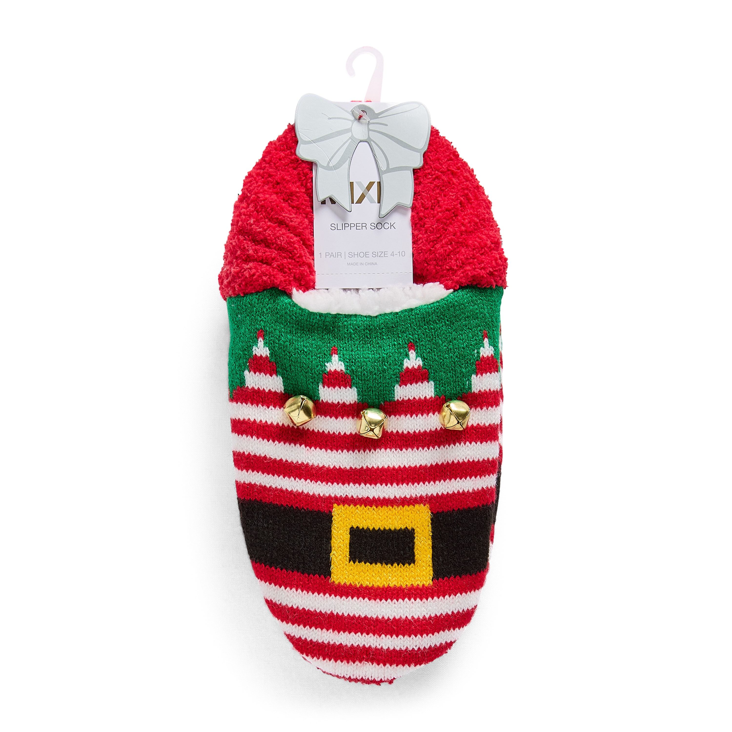 Mixit Holiday Socks Womens 1 Pair Slipper Socks
