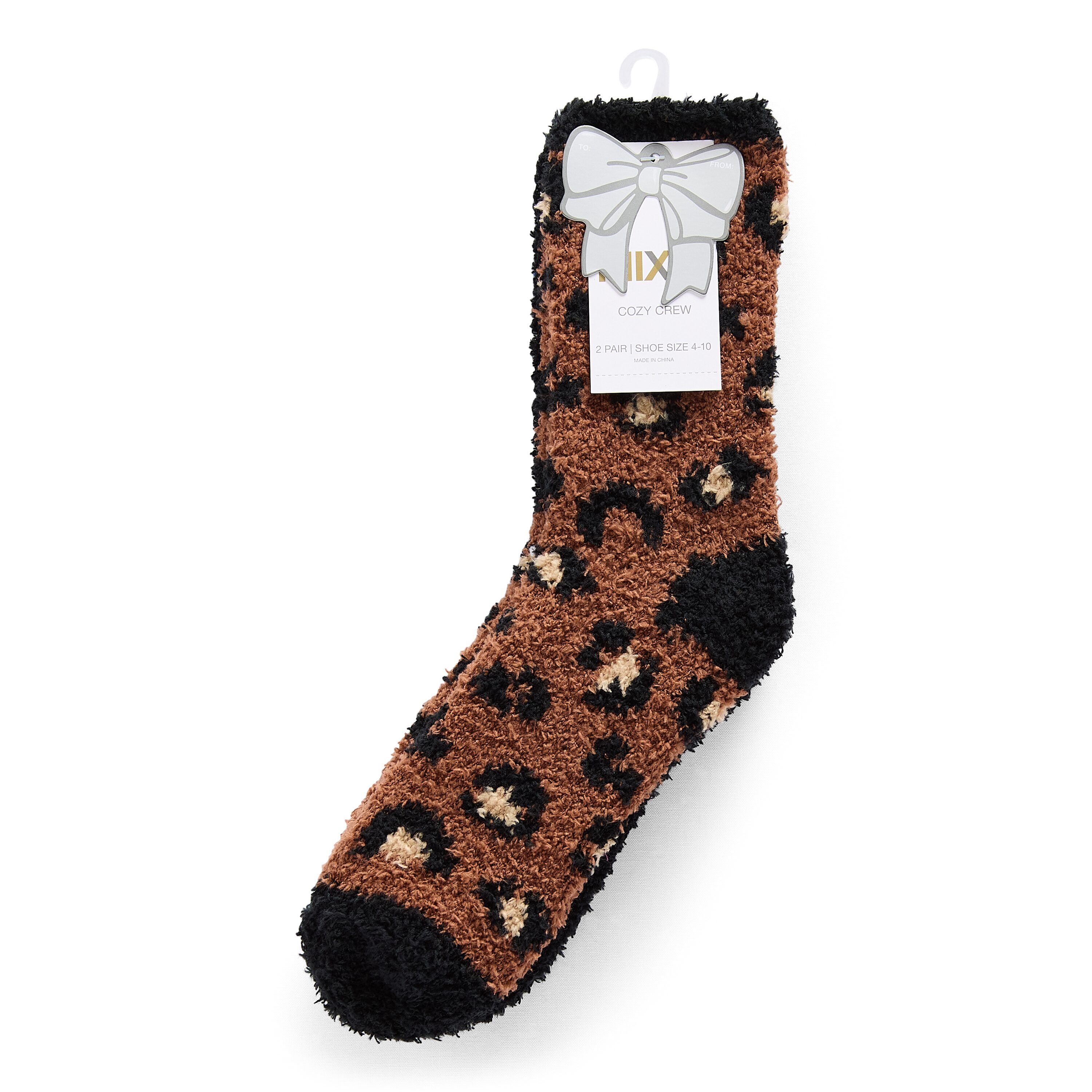 Mixit Womens 2 Pair Crew Socks