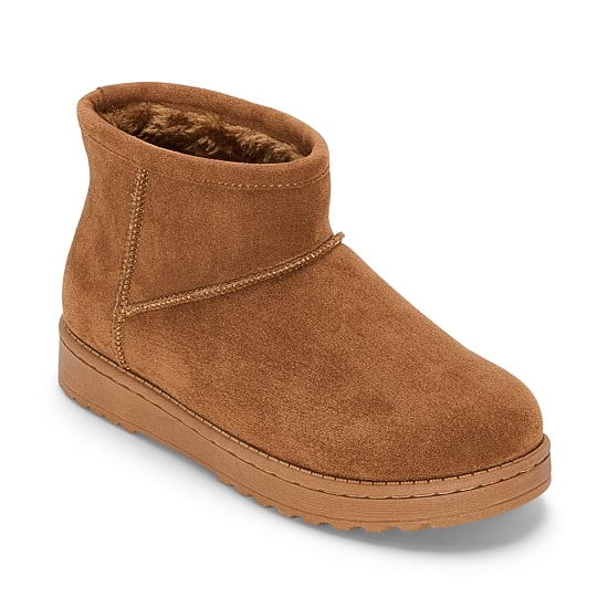 St. John's Bay Womens Steel Faux Fur Lined Flat Heel Winter Boots