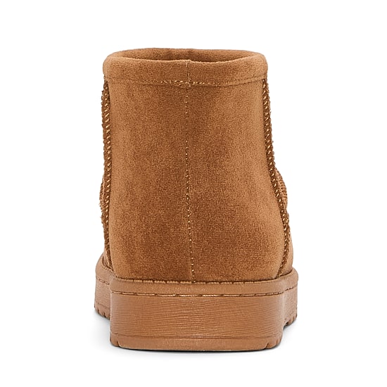 St. John's Bay Womens Steel Faux Fur Lined Flat Heel Winter Boots