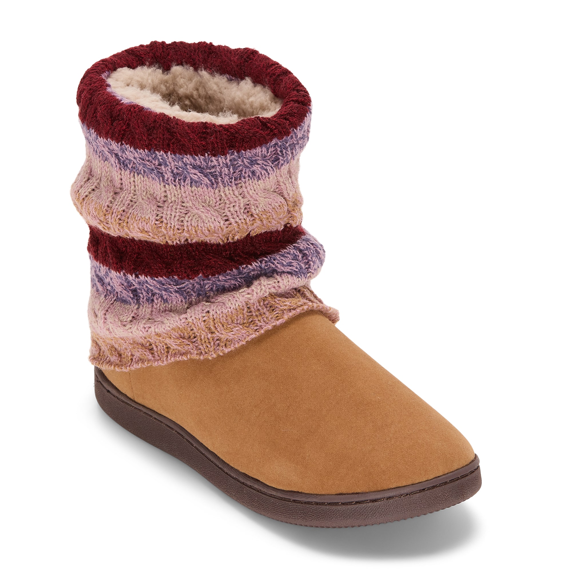 Muk Luks Womens Bootie Slippers