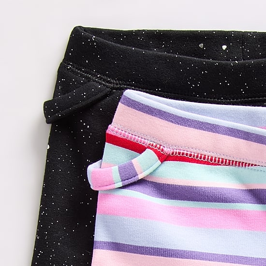 Okie Dokie Toddler Girls Easy-on + Easy-off Adaptive Fleece 2-pc. Full Length Leggings