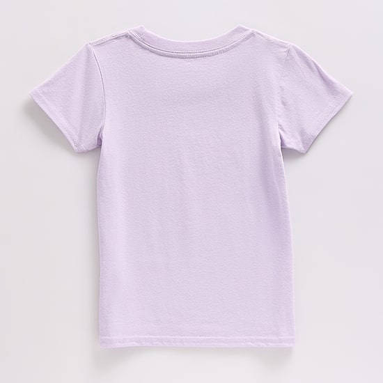 Disney Collection Girls Crew Neck Short Sleeve Regular Fit Princess Graphic T-Shirt
