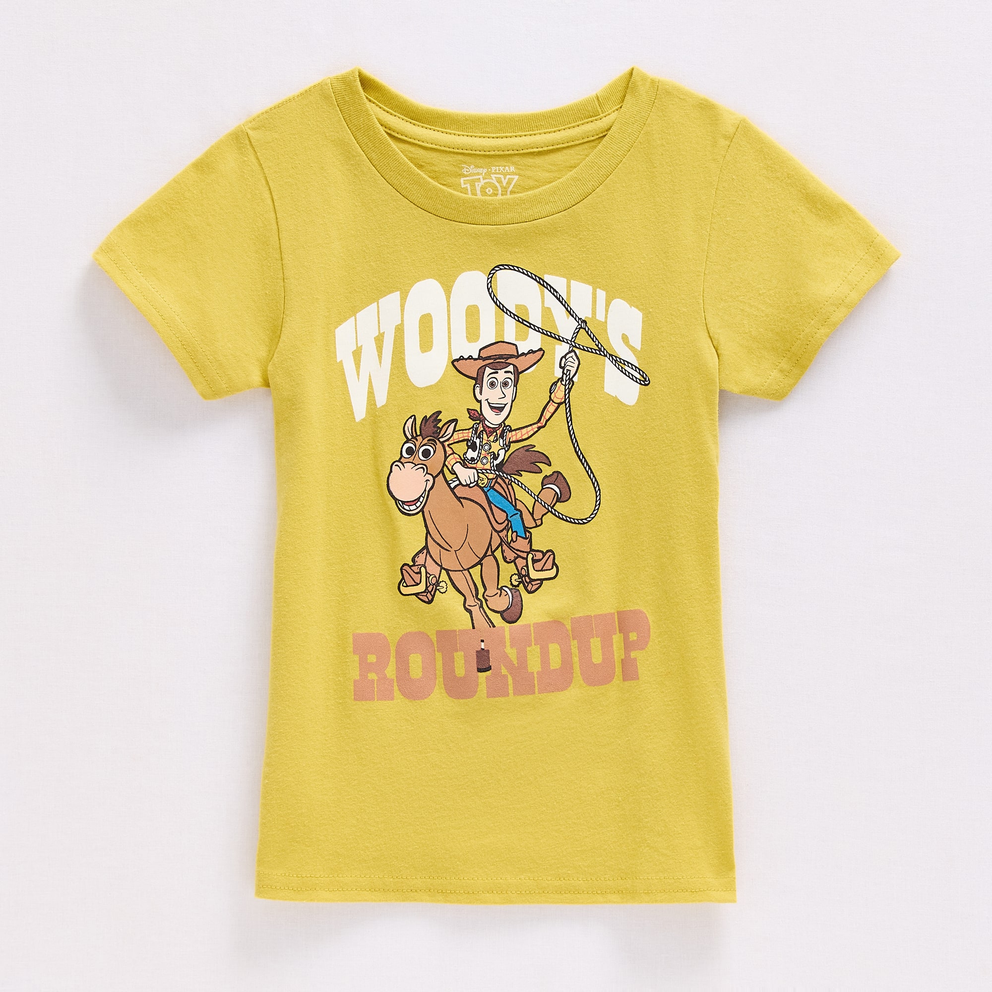 Disney Collection Boys Crew Neck Short Sleeve Regular Fit Toy Story Graphic T-Shirt