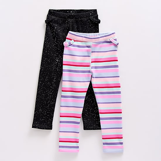 Okie Dokie Toddler Girls Easy-on + Easy-off Adaptive Fleece 2-pc. Full Length Leggings