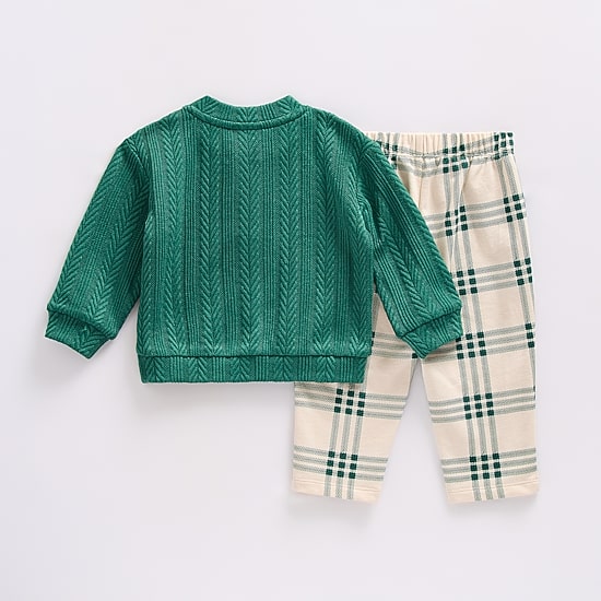 Okie Dokie Baby Boys Knit 2-pc. Pant Set