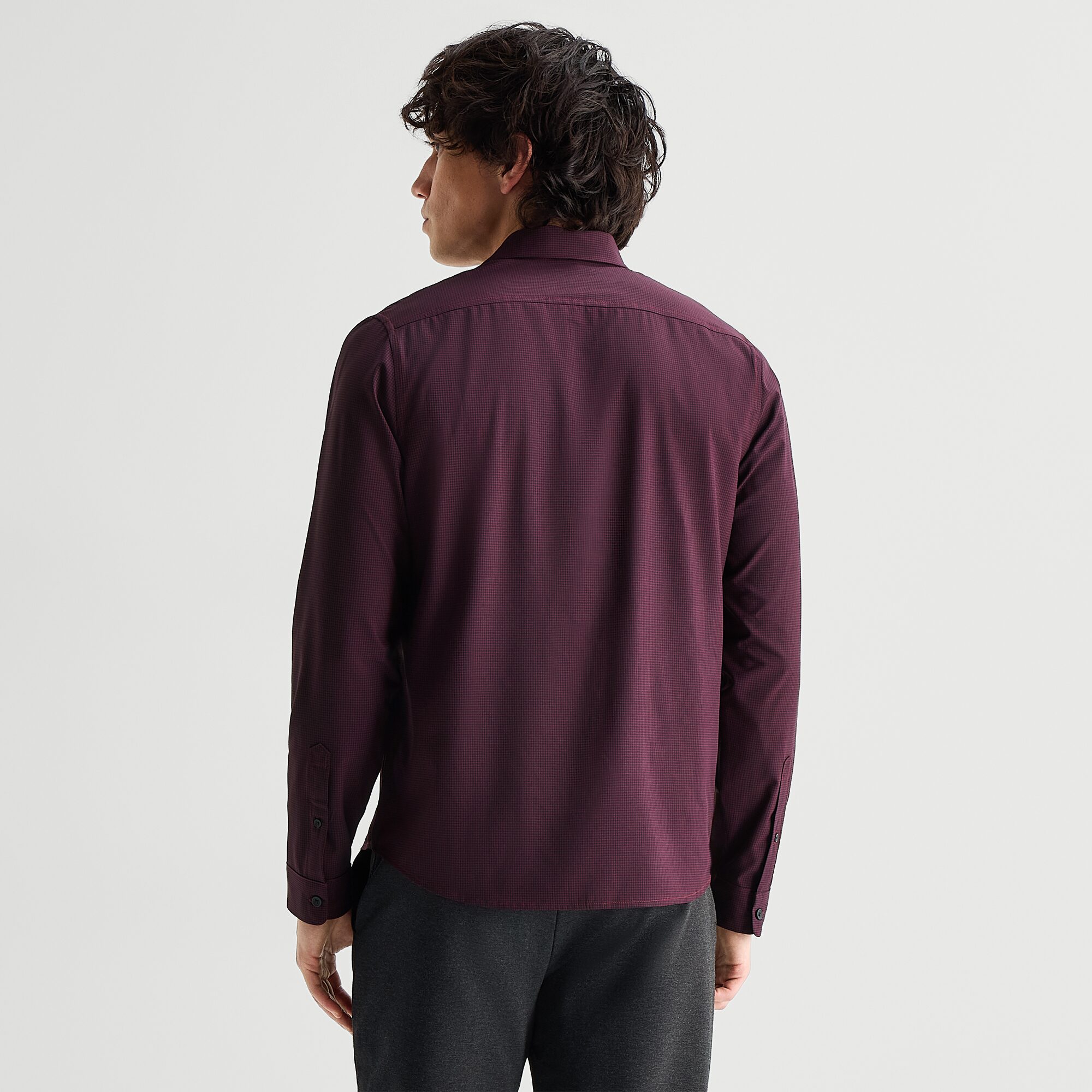 Stylus Mens Long Sleeve Classic Fit Button-Down Shirt