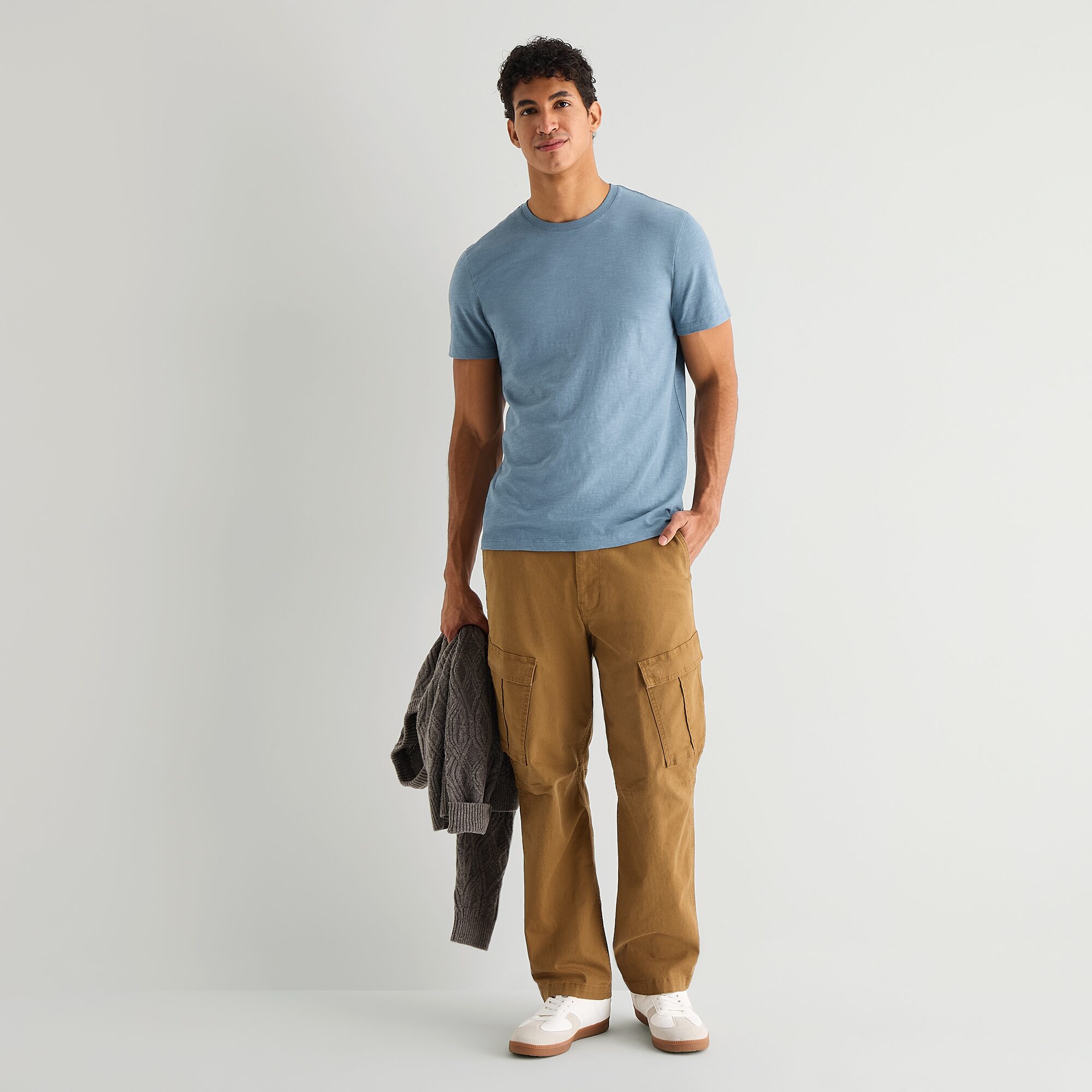 mutual weave Mens Crew Neck Short Sleeve T-Shirt
