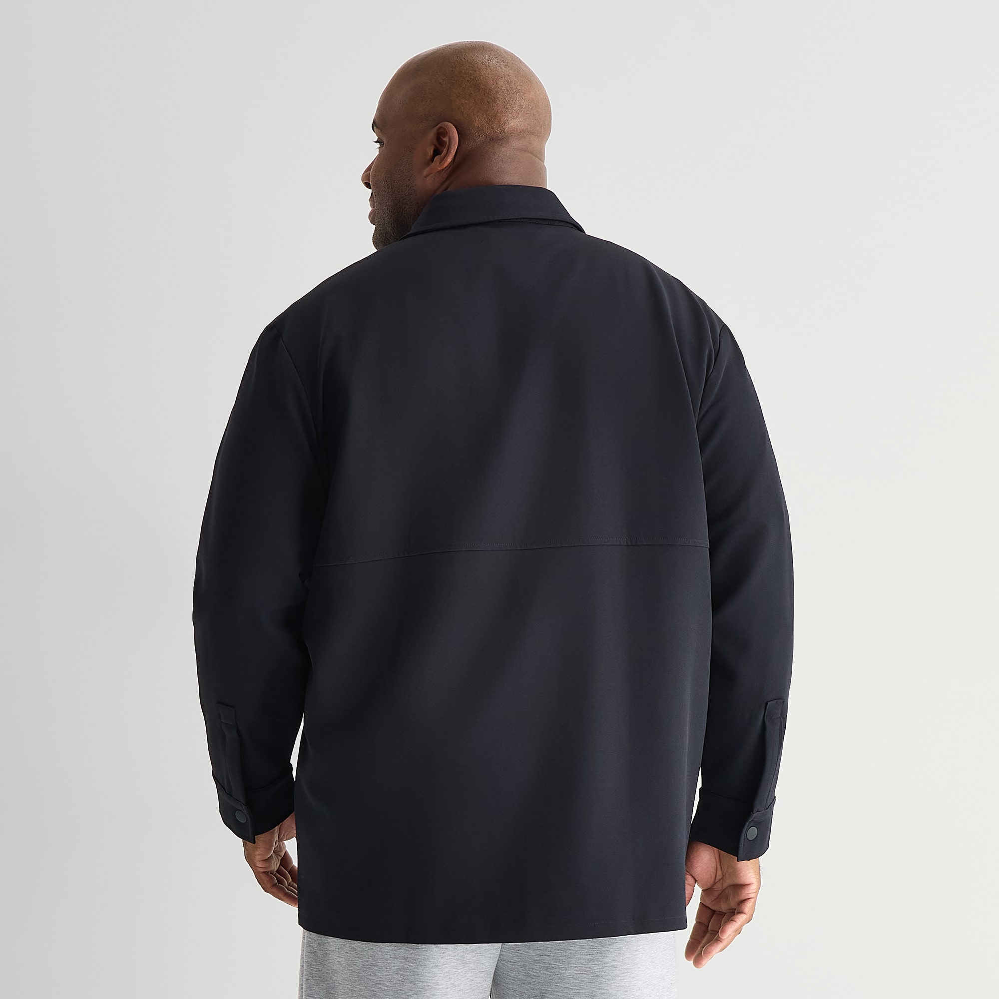 Stylus Mens Big and Tall Shirt Jacket