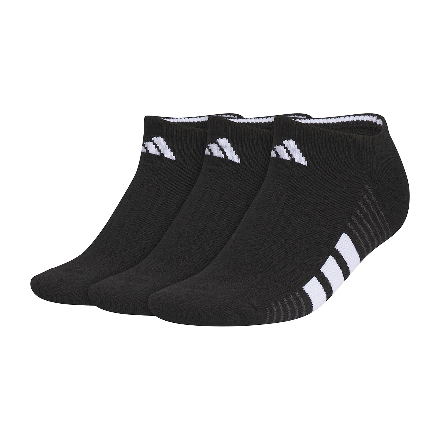 adidas Womens 3 Pair No Show Socks