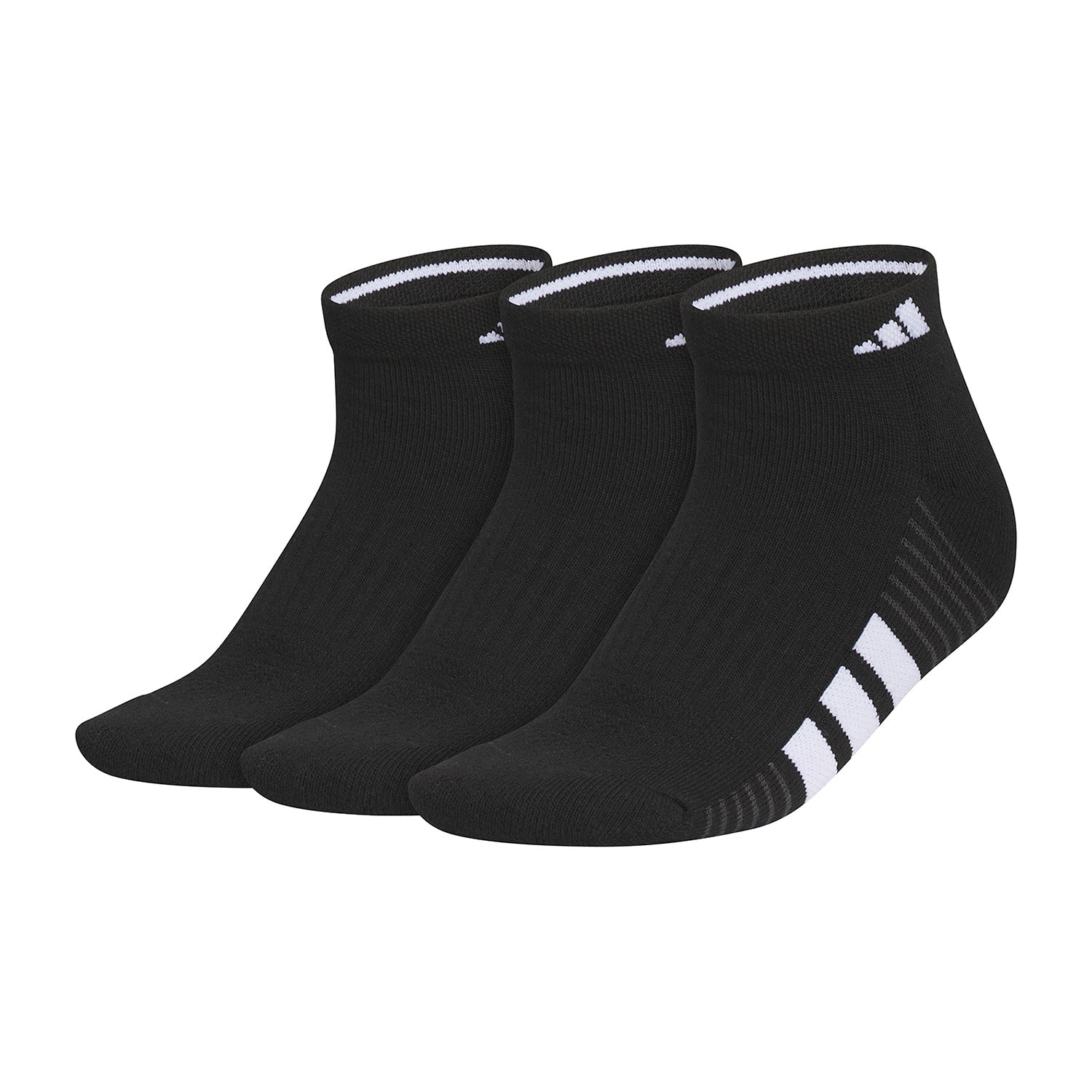 adidas Womens 3 Pair Low Cut Socks