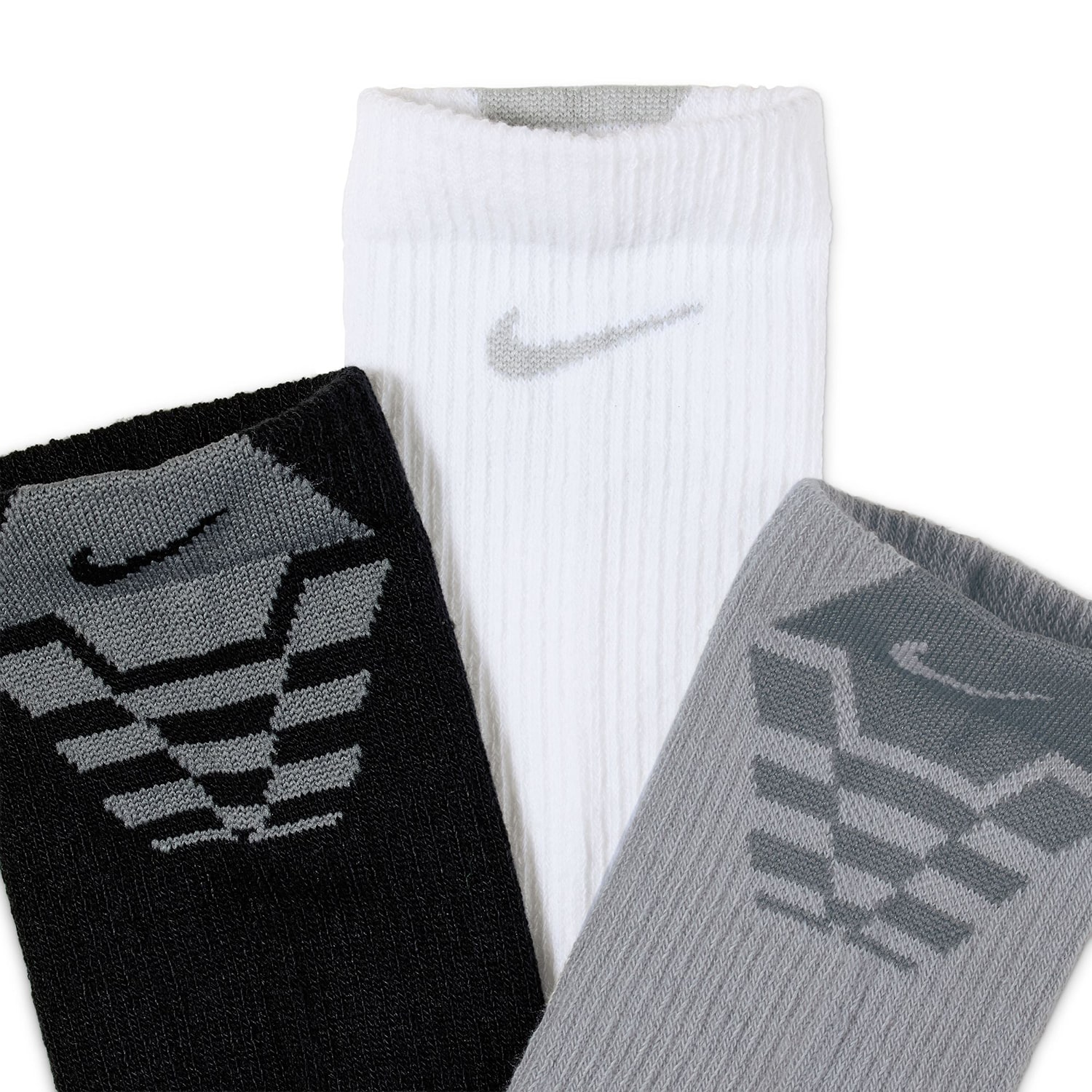 Nike Everyday Elevated Unisex Adult 3 Pair Crew Socks