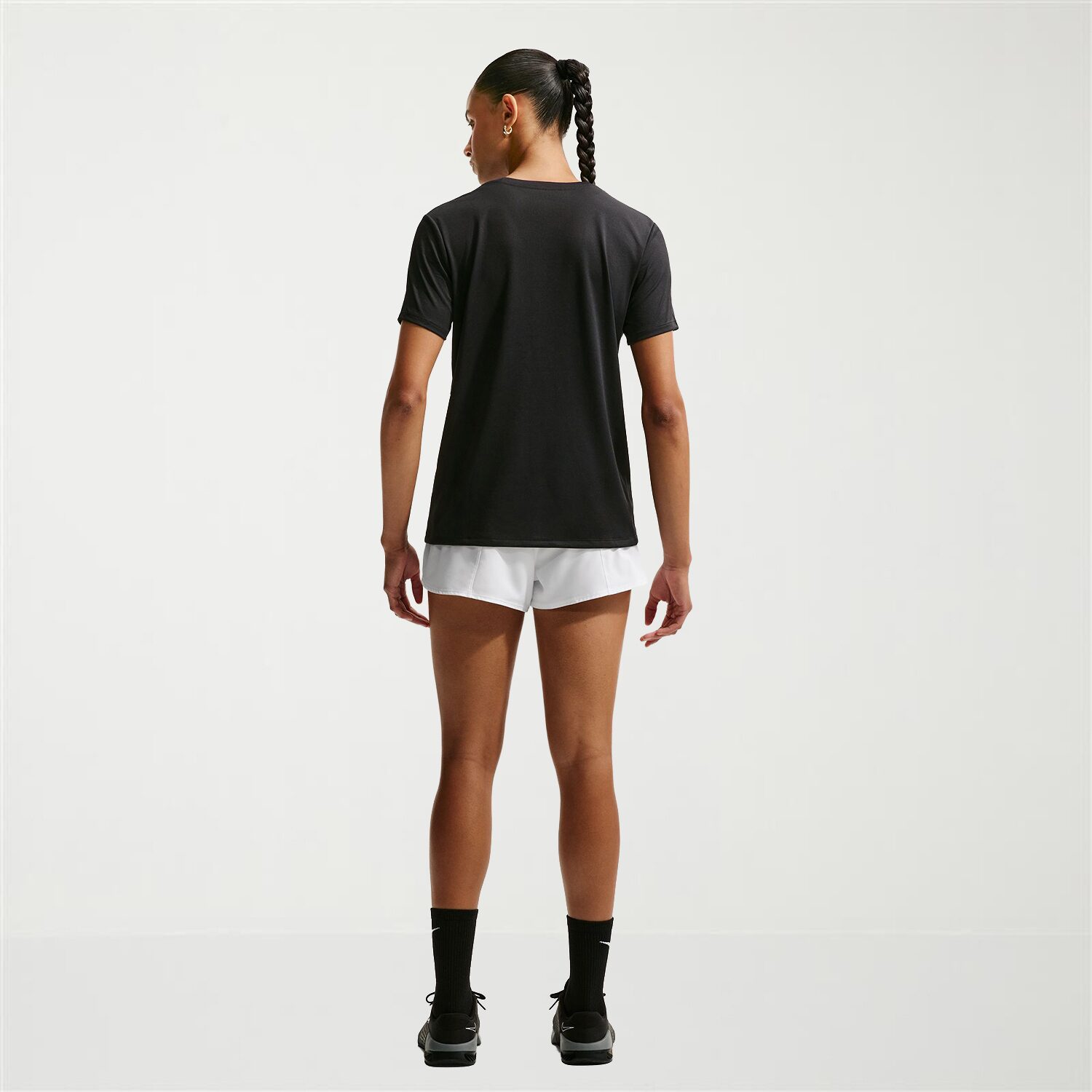 Nike Womens Crew Neck Short Sleeve Active T-Shirt