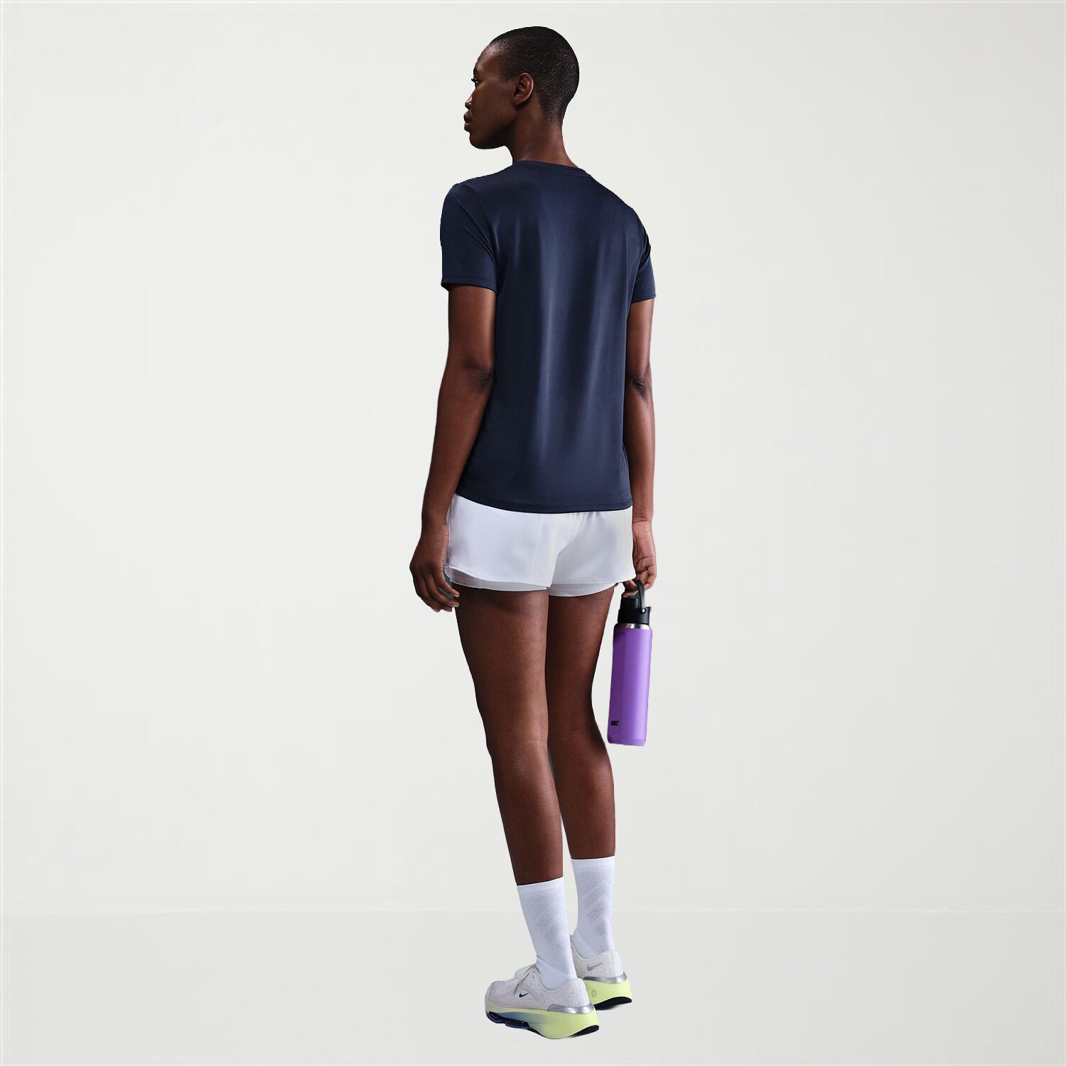 Nike Womens Crew Neck Short Sleeve Active T-Shirt