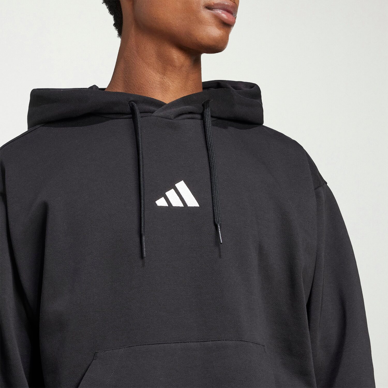 adidas Feel Cozy Mens Long Sleeve Fleece Active Big and Tall Hoodie