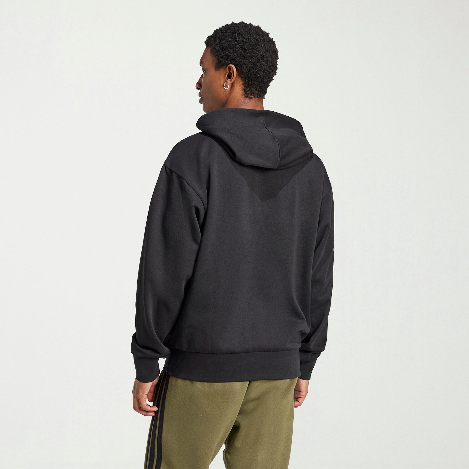 adidas Feel Cozy Mens Long Sleeve Fleece Active Big and Tall Hoodie