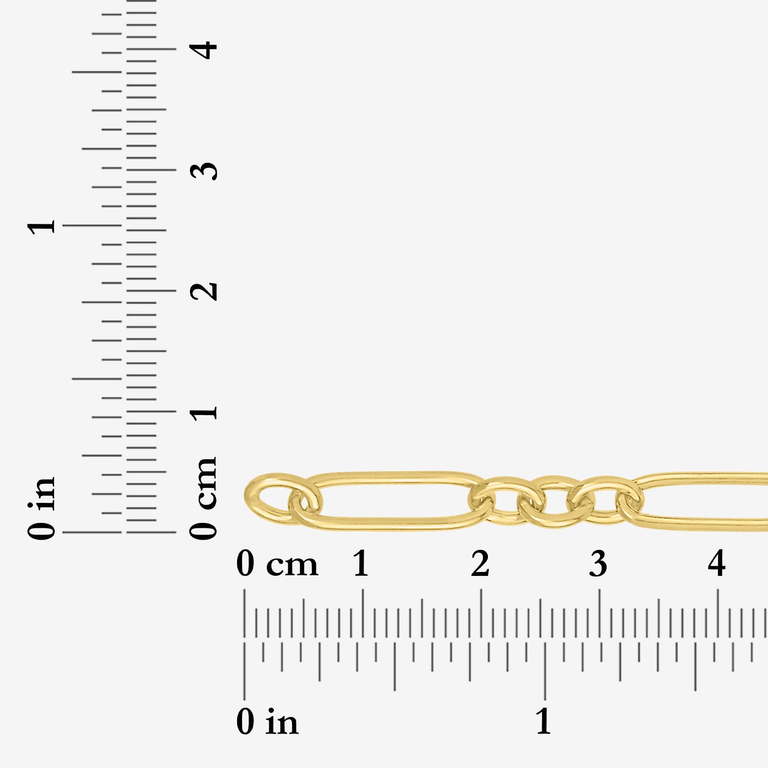 Charmed by Diamond Addiction Womens 14K Gold Over Silver 7.5 Inch Link Chain Bracelet
