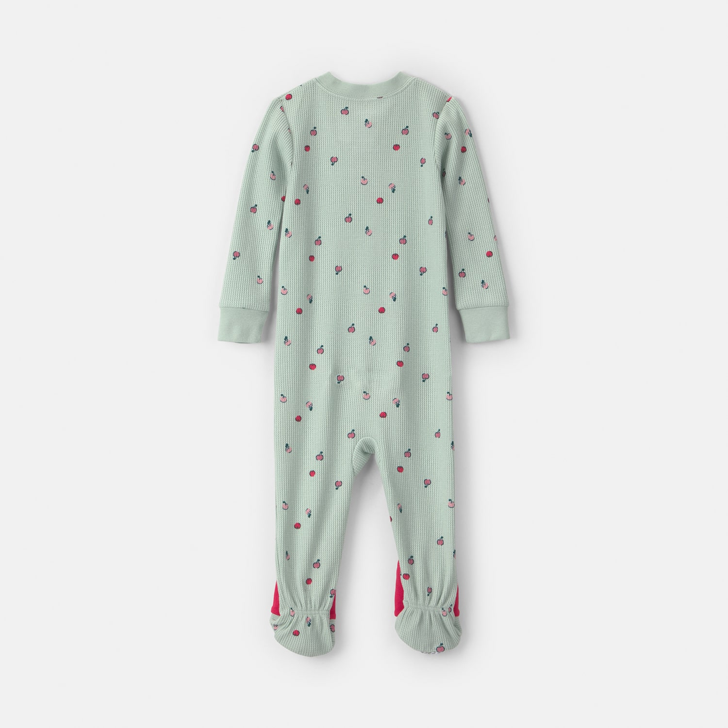 Carter's Baby Girls Footed Crew Neck Long Sleeve One Piece Pajama