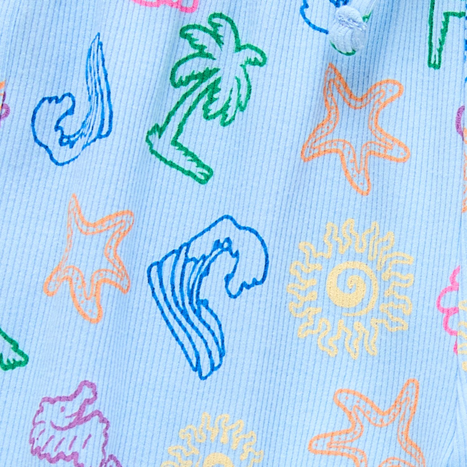 Thereabouts Little Girls Mid Rise Pull-On Short