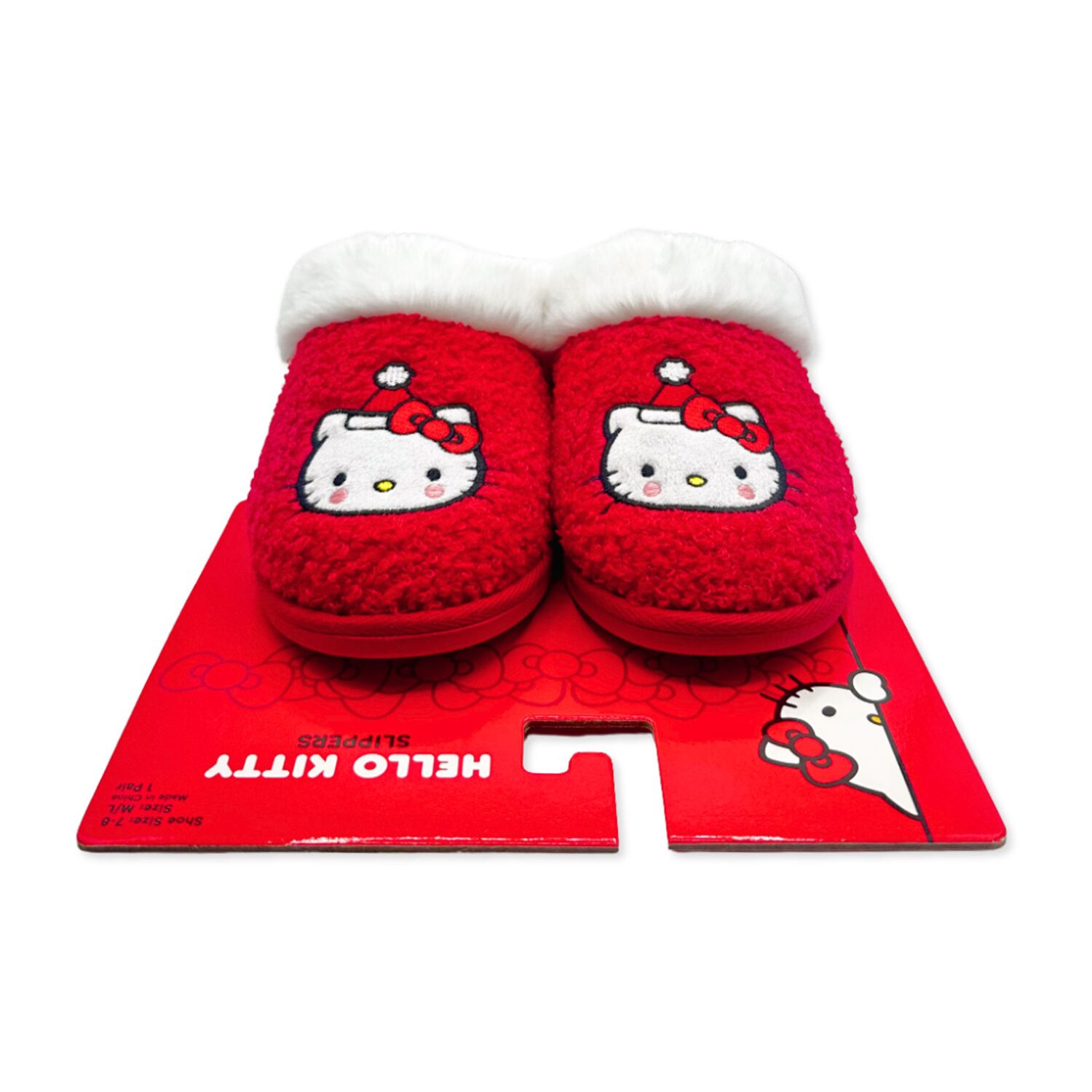 Hello Kitty Holiday Fur Clog Womens Hello Kitty Clog Slippers